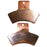 WSM Brake Pad Rear
