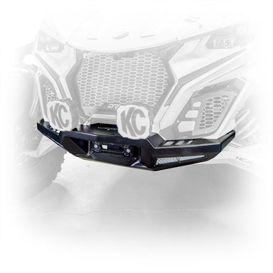 DRT Motorsports HD Winch Bumper Front - Steel - Fits Can-am