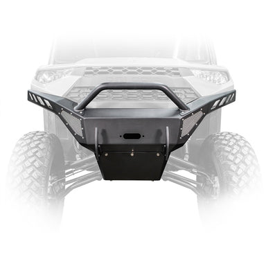 DRT Motorsports Polaris Ranger Winch Bumper Front - Steel - Fits Polaris