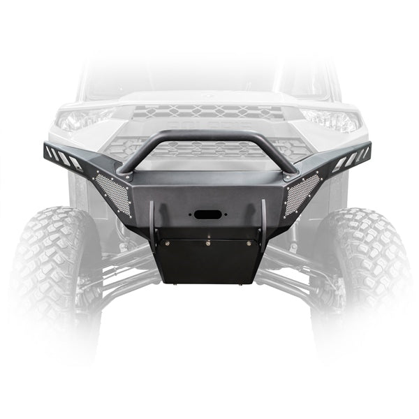 DRT Motorsports Polaris Ranger Winch Bumper Front - Steel - Fits Polaris