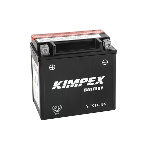 Kimpex Battery Maintenance Free AGM YTX14-BS