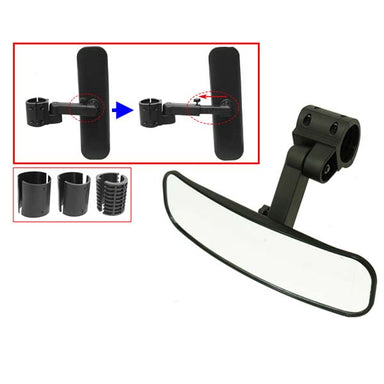 Wide Angle Universal UTV / Side by Side Rear View Mirror - 1.5-2" Roll Bar