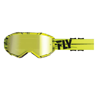 Fly Racing Zone Goggles Yellow/Black by Alpine Powersports
