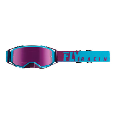 Fly Racing Zone Pro Goggle Purple/Blue by Alpine Powersports 