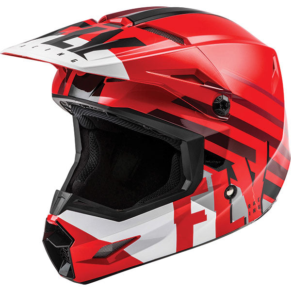 Fly Kinetic Thrive Youth Helmet Red by Alpine Powersports 