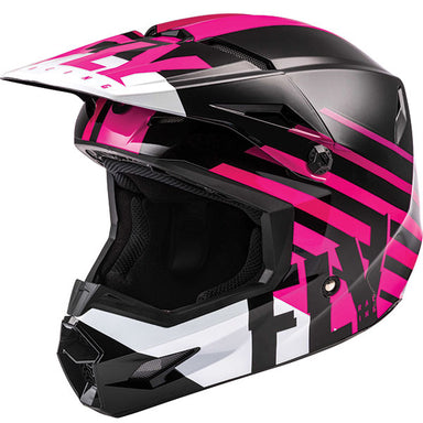 Fly Kinetic Thrive Youth Helmet Pink by Alpine Powersports 