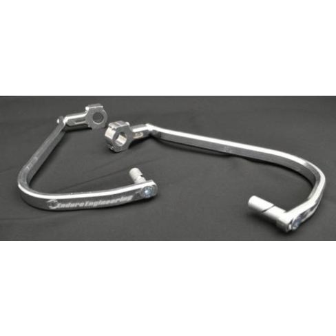 Mini Silver Handguards - 7/8" Clamp Set 50-4032M