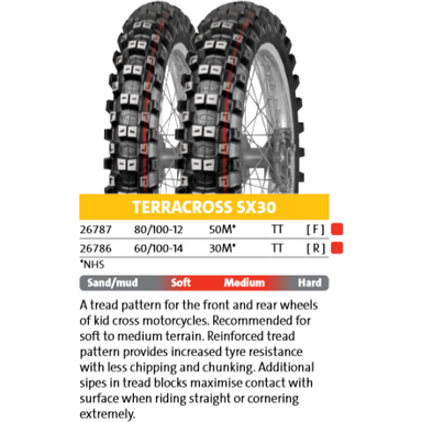Mitas Terracross SX30 Junior MX Off-Road Tire