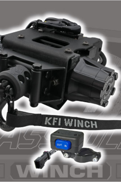 KFI AssaultSynthetic Winch Kit - Polaris ATV by Alpine Powersports 